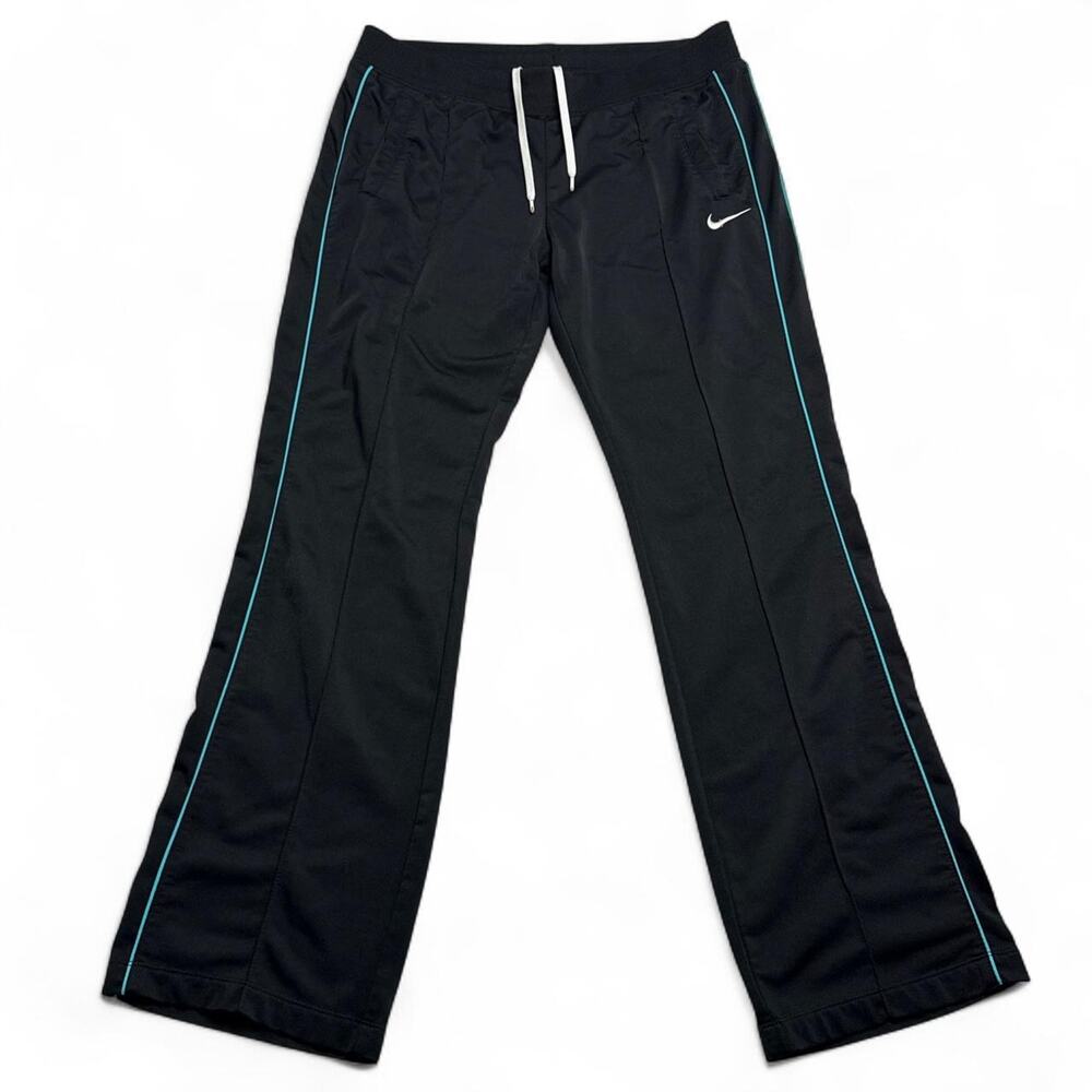 Y2K Retro Nike Vintage Wide Leg Sweatpants Size Large - Picture 1 of 8